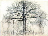 Piet Mondrian, Study of Trees 1, 1912