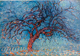 Piet Mondrian, The Red Tree (Evening), 1908-10