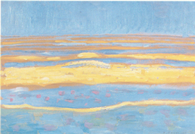 Piet Mondrian, Seascape, 1909