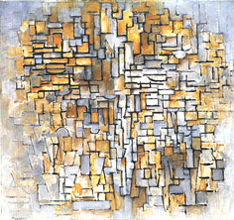 Piet Mondrian, Tableau 2, Composition VII, 1913