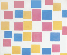 Piet Mondrian, Composition with Color Planes 2, 1917