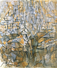 Piet Mondrian, Tableau 4, Composition N. VIII, 1913