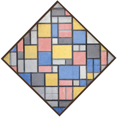 Piet Mondrian, Lozenge Composition, 1919