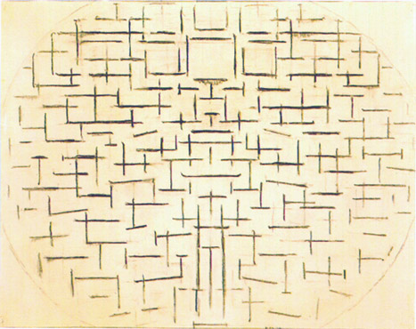 Piet Mondrian, Pier and Ocean 4, 1914