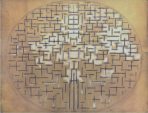 Piet Mondrian, Pier and Ocean 5, 1915
